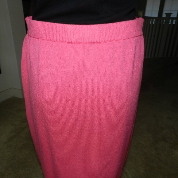 ST. John Collection BY Marie Gray Santana Knit Skirt Size 10 - Picture 6 of 12